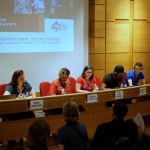 Partage d’Aline sur la deuxième journée du Forum des Jeunes