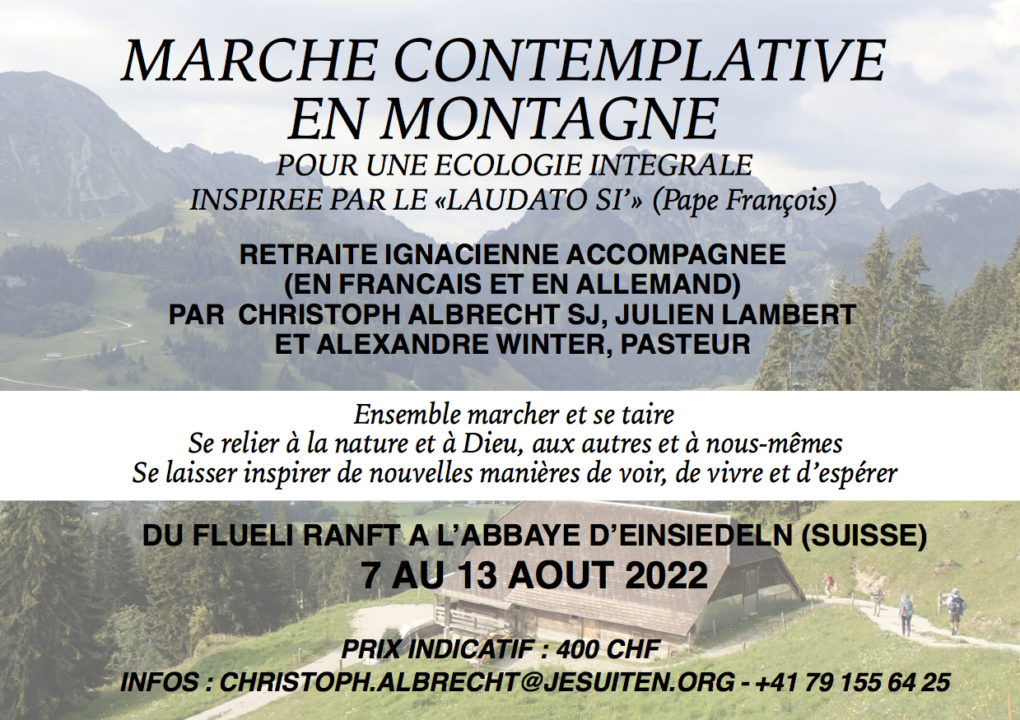 Marche contemplative en montagne