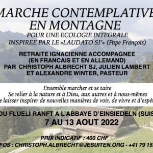 Marche contemplative en montagne